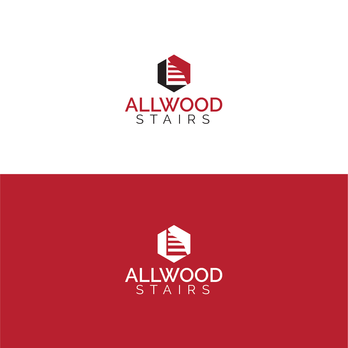 Logo Design by 3Guys for Allwood Stairs | Design #14443665