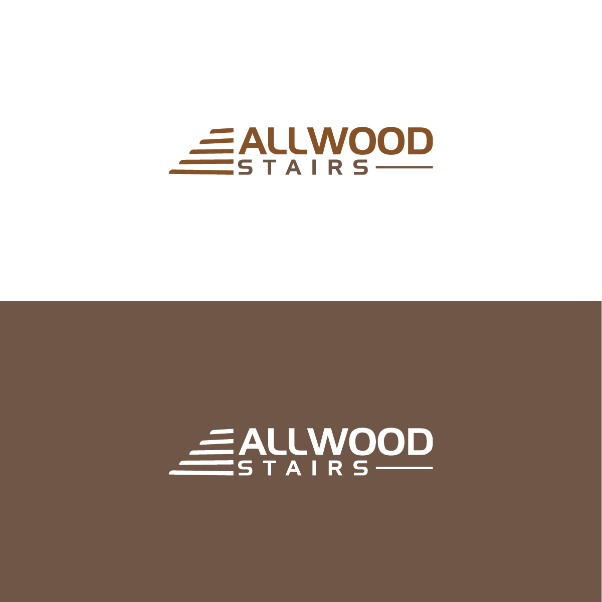 Logo Design by 3Guys for Allwood Stairs | Design #14456705