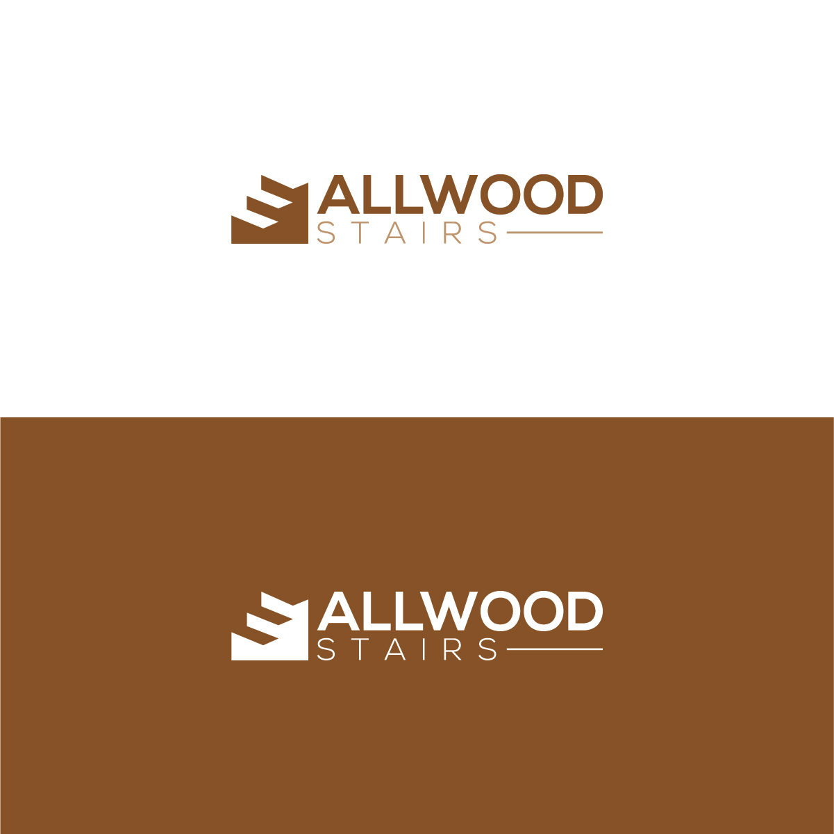 Logo Design by 3Guys for Allwood Stairs | Design #14456706