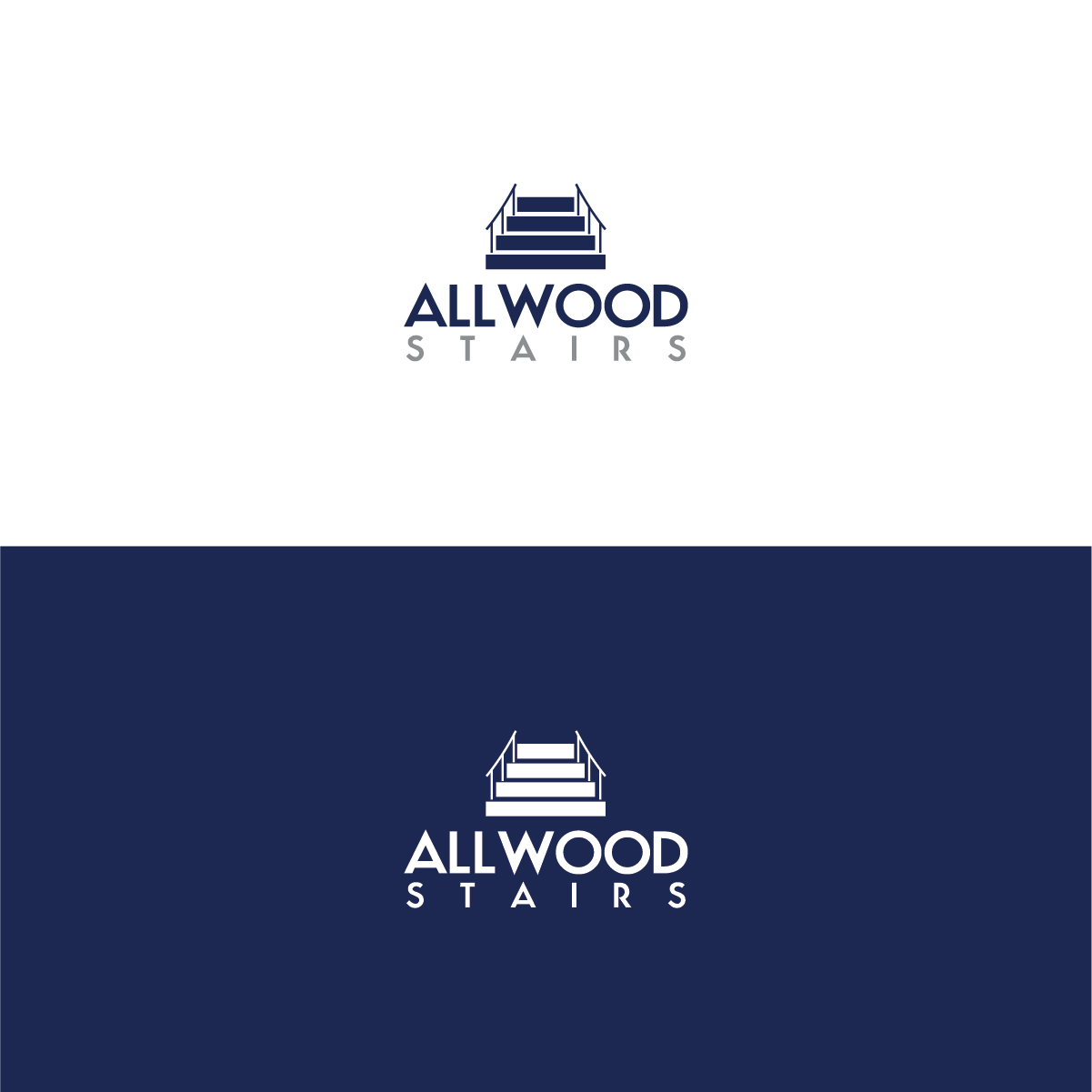 Logo Design by 3Guys for Allwood Stairs | Design #14460871