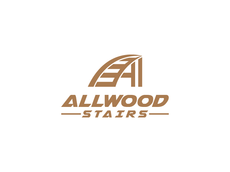 Logo Design by uzzaman for Allwood Stairs | Design #14492498
