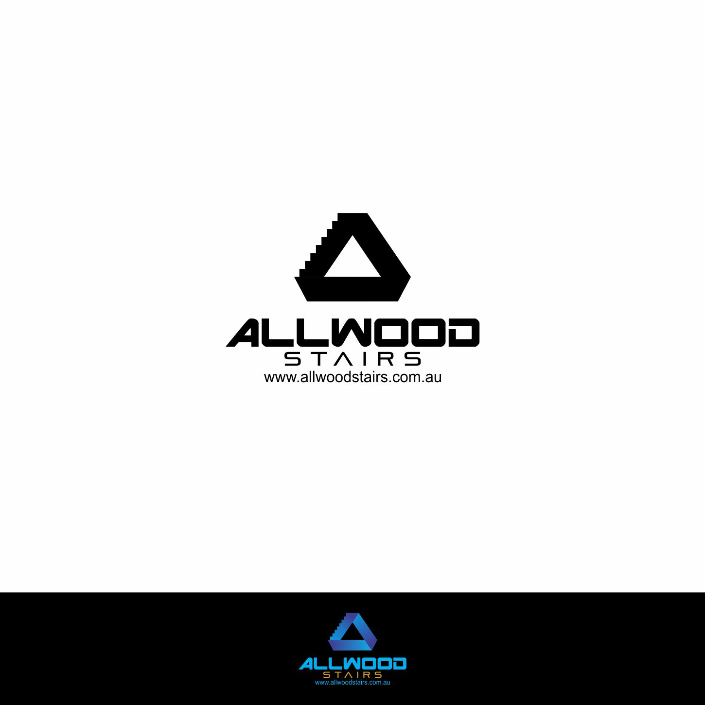 Logo Design by ev. for Allwood Stairs | Design #14511380