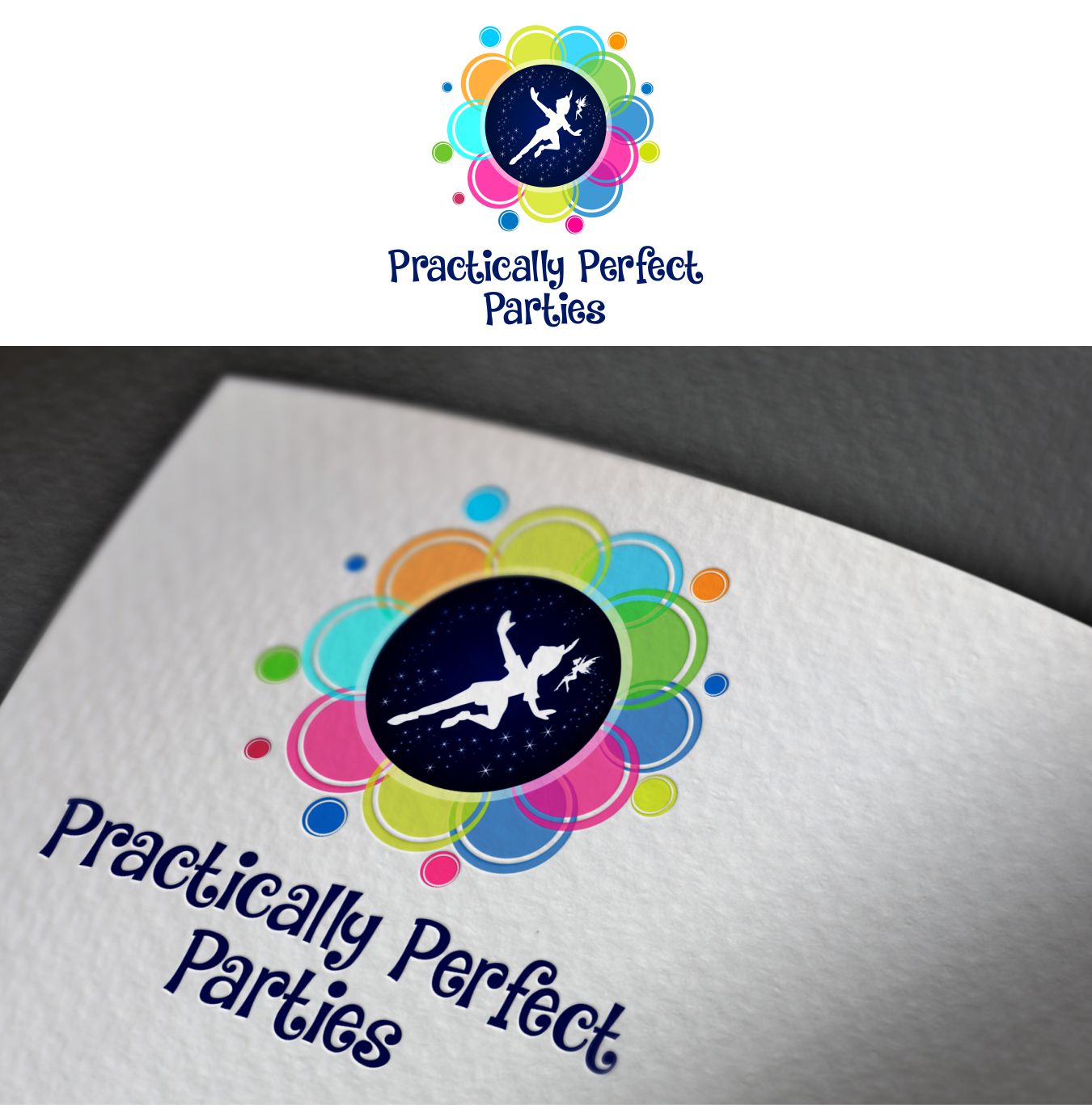 Logo Design by bluntz for Practically Perfect Parties | Design: #14674808