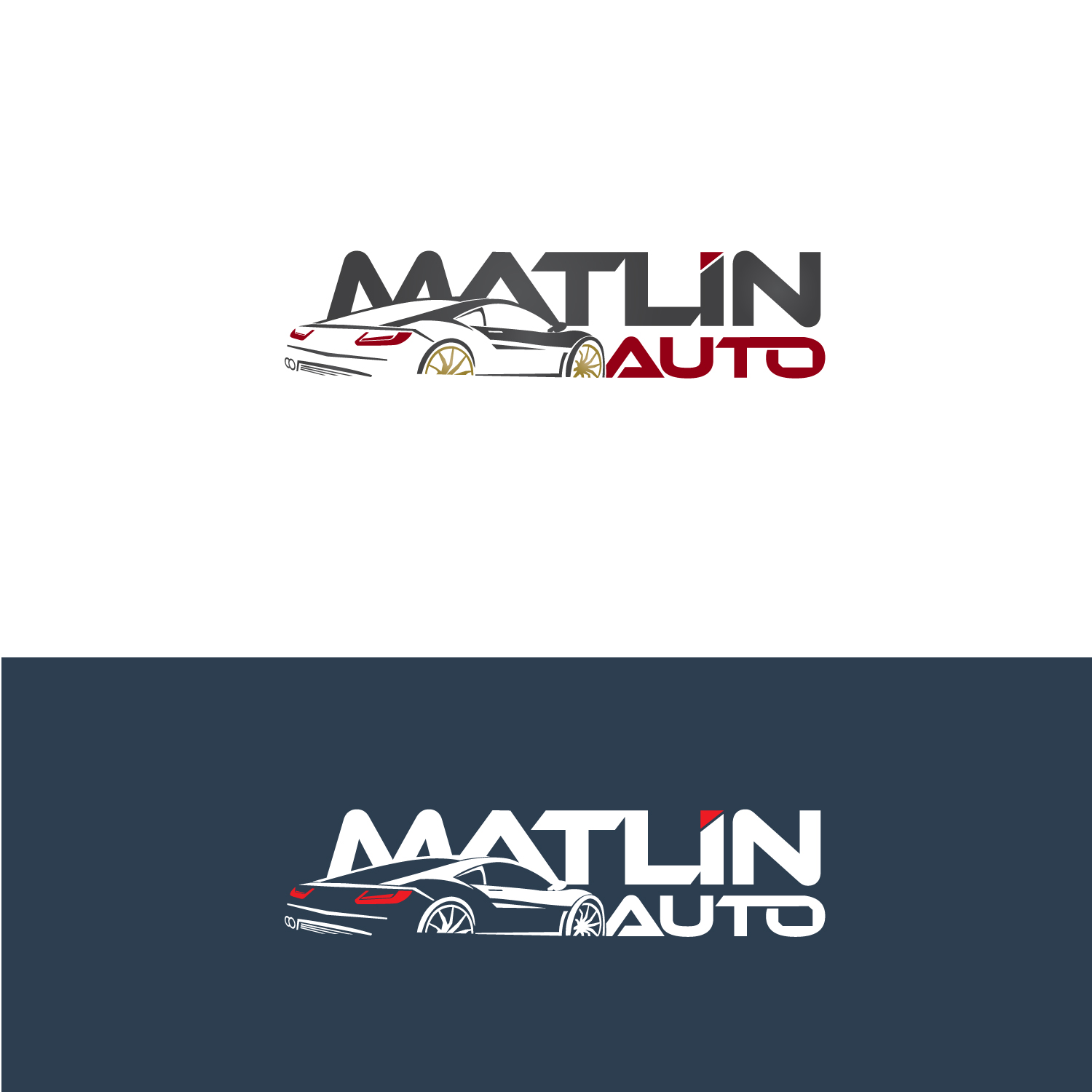 Logo Design by Newrule for Matlin Auto Pty LTD | Design #14462361