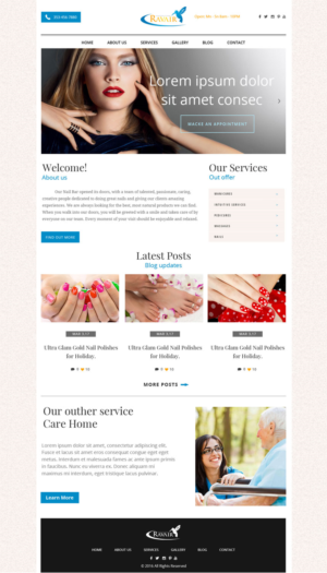 Web Design by e-graphics for RAVAIR LTD | Design: #14506086