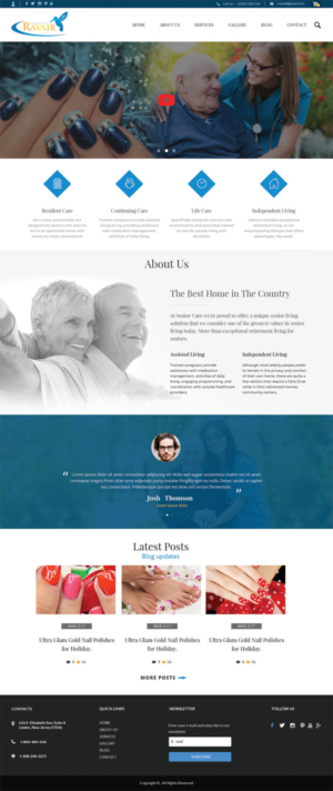 Web Design by e-graphics for RAVAIR LTD | Design: #14581680