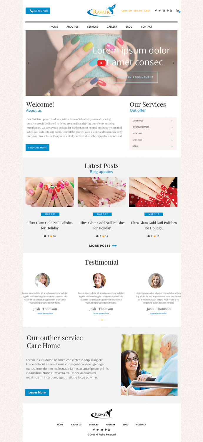 Web Design par e-graphics pour RAVAIR LTD | Design #14581681