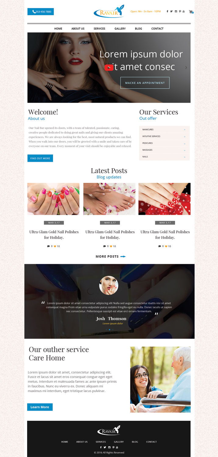 Diseño Web por e-graphics para RAVAIR LTD | Diseño #14581682