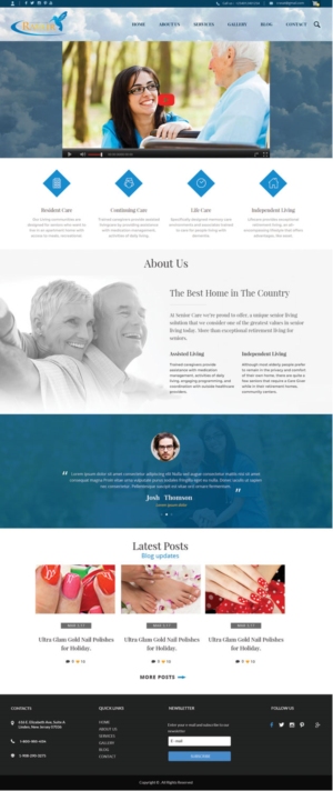 Web Design by e-graphics for RAVAIR LTD | Design: #14599051