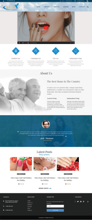 Web Design by e-graphics for RAVAIR LTD | Design: #14599052