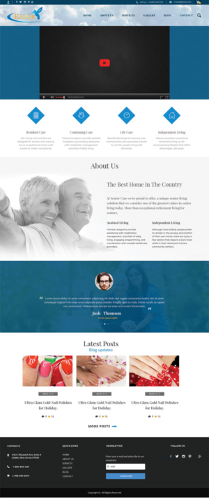 Web Design by e-graphics for RAVAIR LTD | Design: #14613105