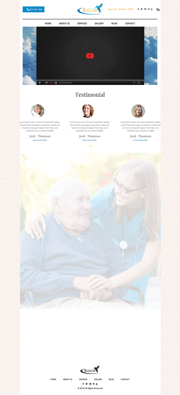 Diseño Web por e-graphics para RAVAIR LTD | Diseño #14658555