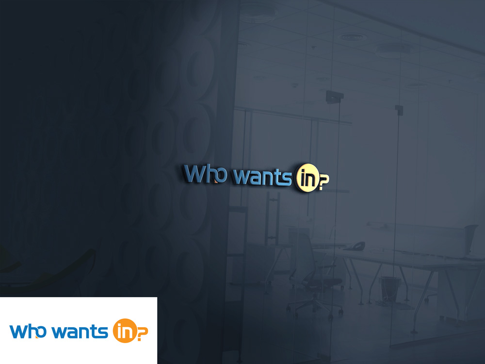Logo Design by BARIKNA@ for Who wants in  | Design #14444695