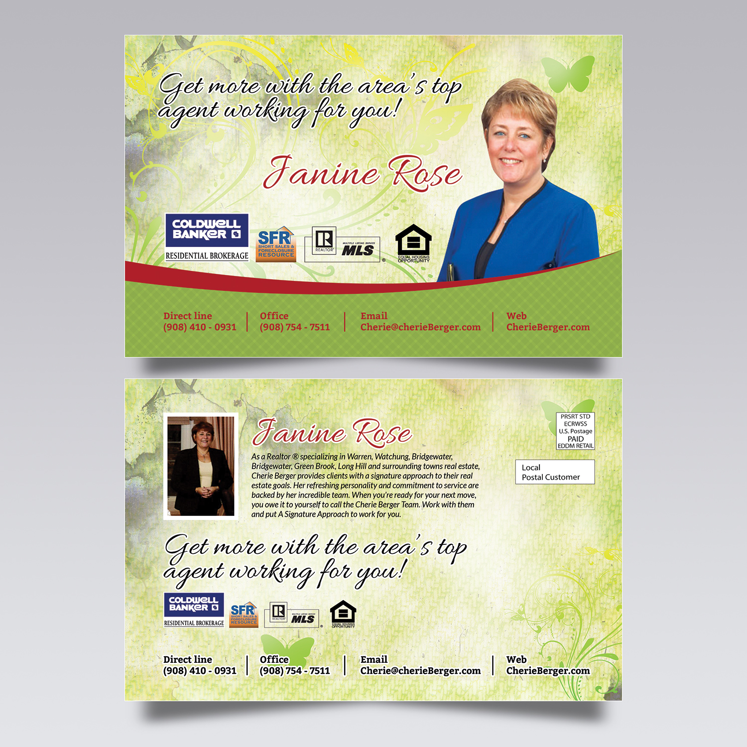 Postcard Design by VEGA-Designs for BHHSNJ Properties | Design #14510157