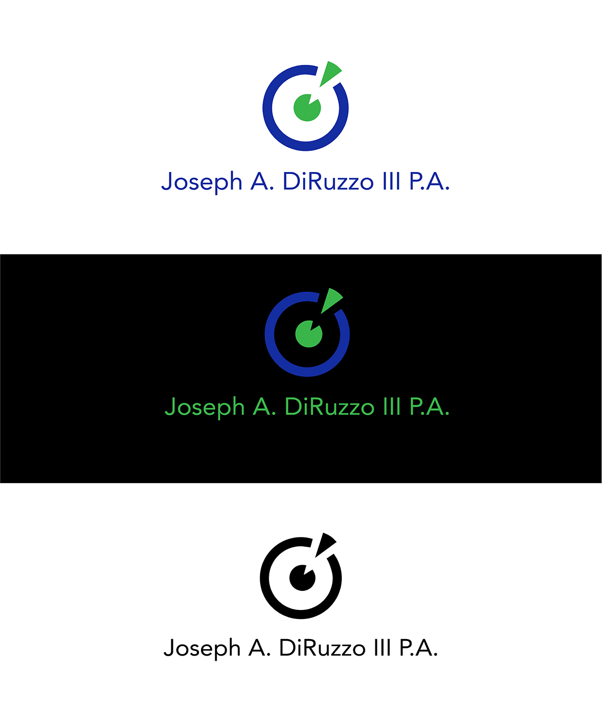 Logo-Design von Idea Works für Joseph A. DiRuzzo, III, P.A. | Design #14469863