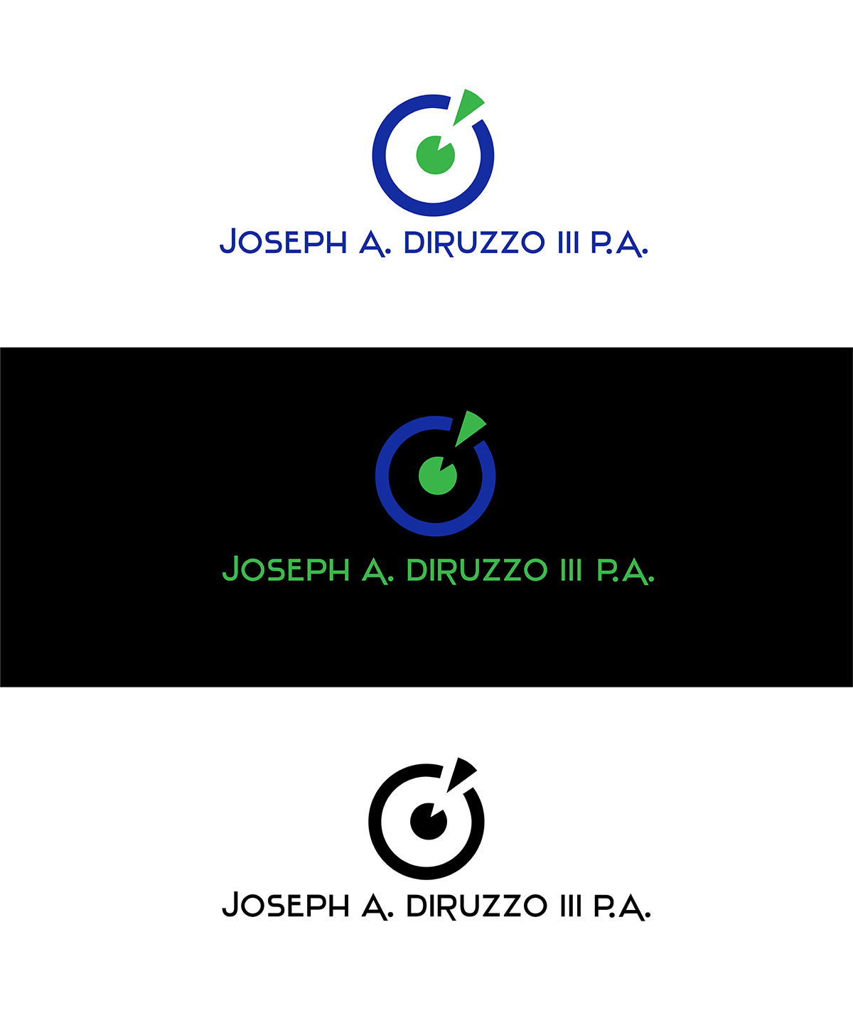 Logo Design by Idea Works for Joseph A. DiRuzzo, III, P.A. | Design #14481629