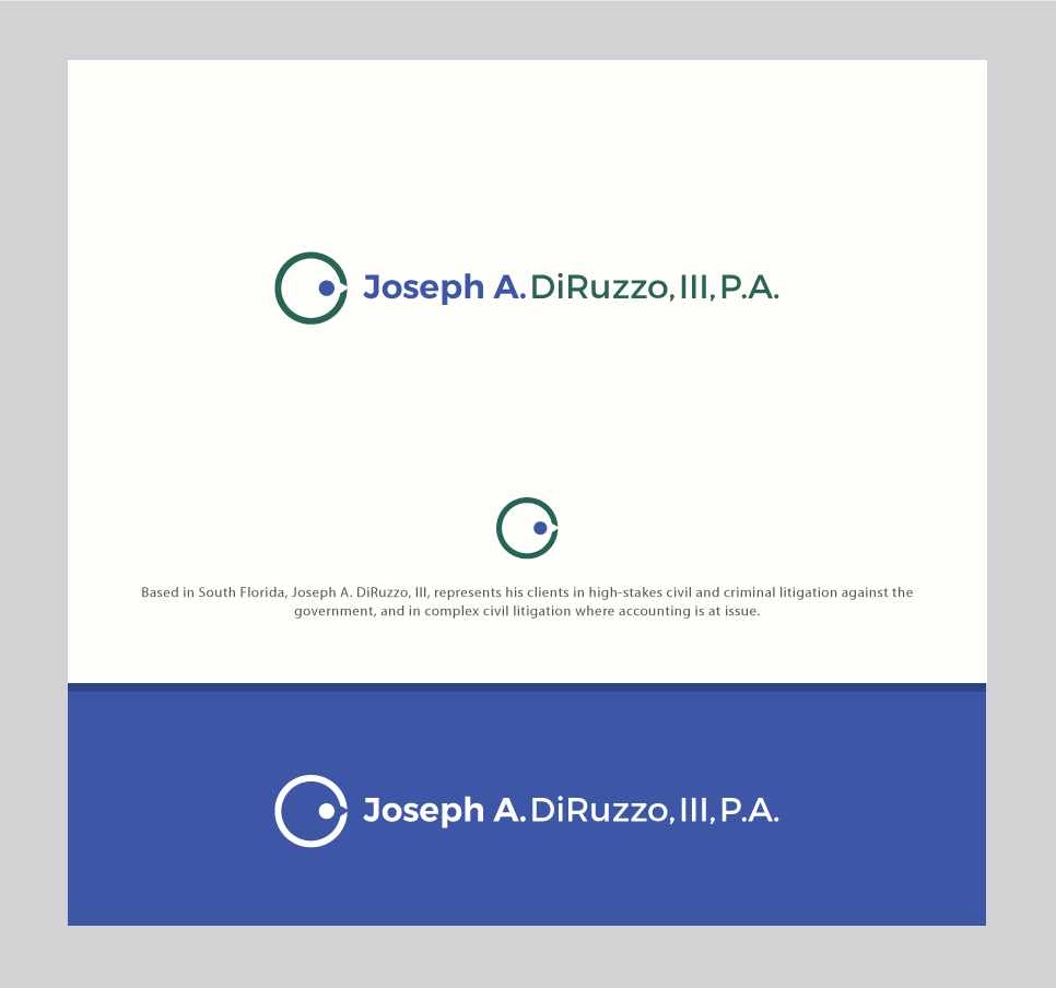 Design de Logo par somani pour Joseph A. DiRuzzo, III, P.A. | Design #14513623