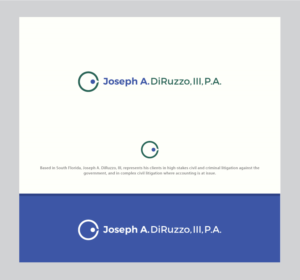 Logo Design by somani for Joseph A. DiRuzzo, III, P.A. | Design: #14513623
