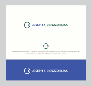 Logo Design by somani for Joseph A. DiRuzzo, III, P.A. | Design: #14513624