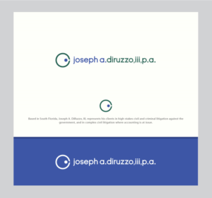 Logo Design by somani for Joseph A. DiRuzzo, III, P.A. | Design: #14513626