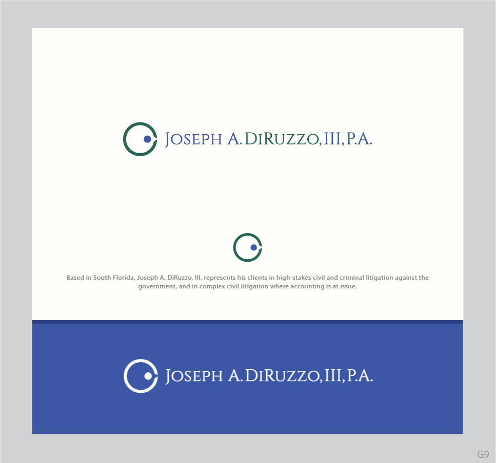 Logo Design by somani for Joseph A. DiRuzzo, III, P.A. | Design #14522701