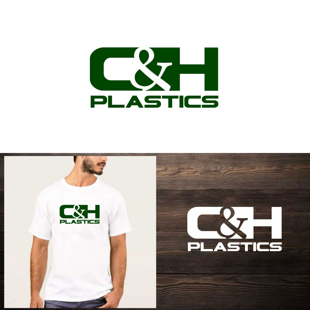 Logo Design by webeezine for C&H Plastics, Inc. | Design #14446894
