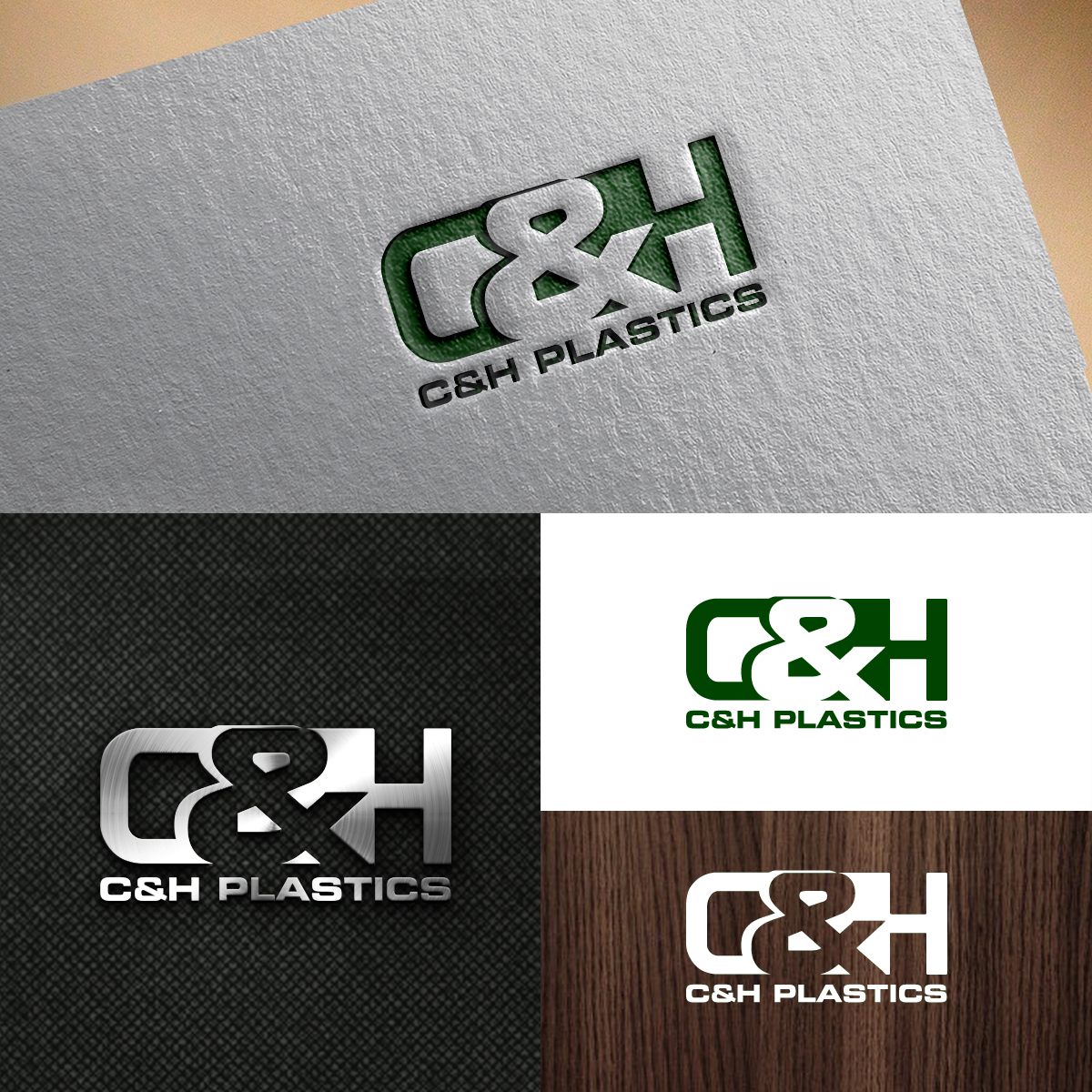 Design de Logo par webeezine pour C&H Plastics, Inc. | Design #14564777