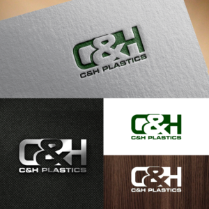 Logo Design by webeezine for C&H Plastics, Inc. | Design: #14564777