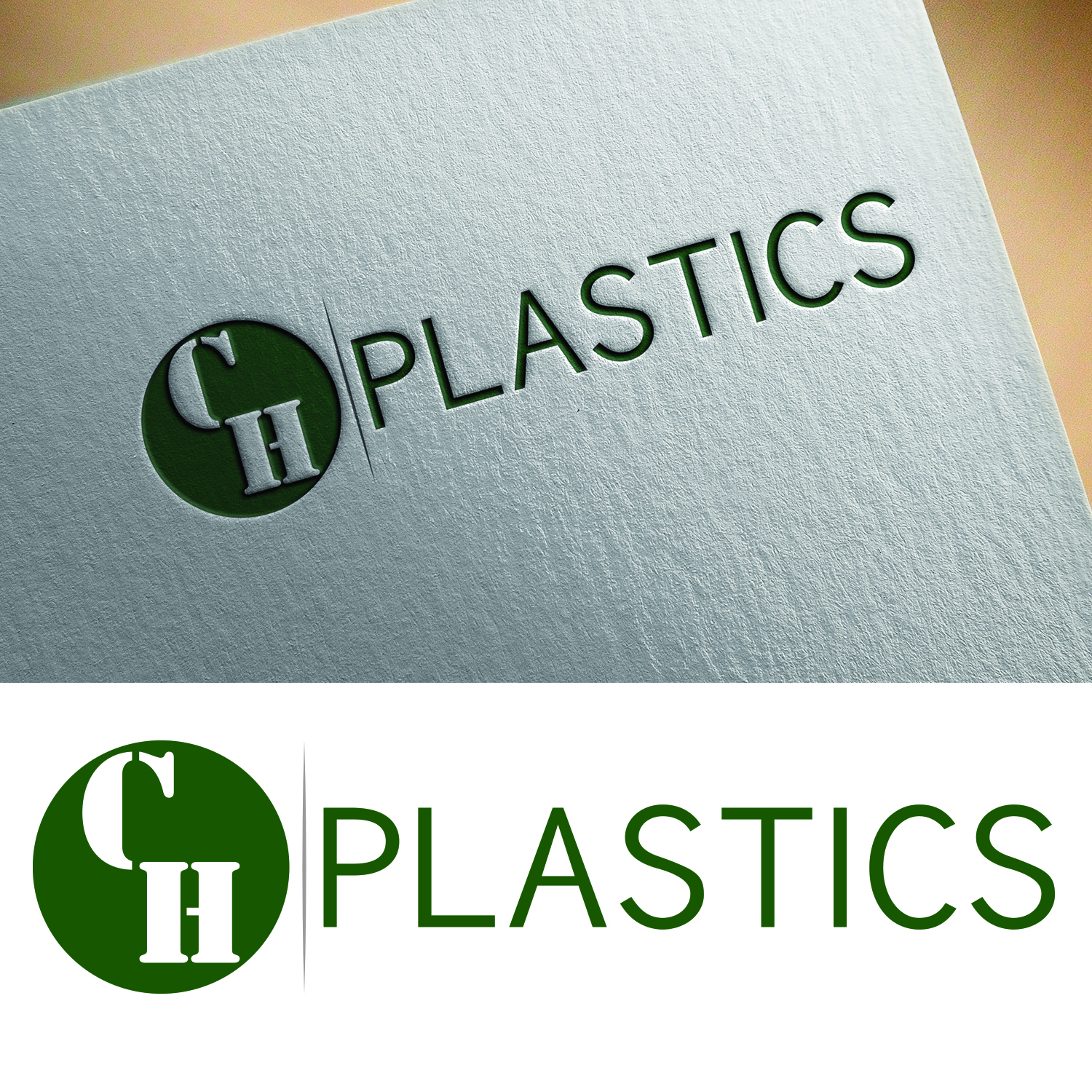 Logo Design by jameskatholine for C&H Plastics, Inc. | Design #14444929