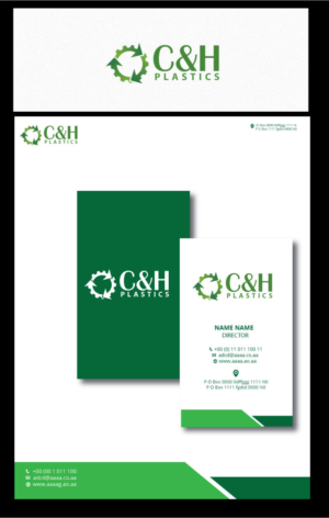 Logo Design by zebronicgraphic for C&H Plastics, Inc. | Design: #14480301
