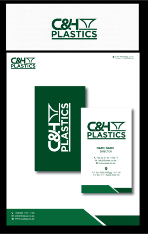 Logo Design by zebronicgraphic for C&H Plastics, Inc. | Design: #14480302