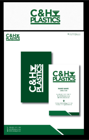 Logo Design by zebronicgraphic for C&H Plastics, Inc. | Design: #14480303
