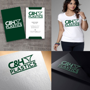 Logo Design by zebronicgraphic for C&H Plastics, Inc. | Design: #14480305