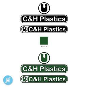 Logo Design by hr.munsell for C&H Plastics, Inc. | Design #14444830