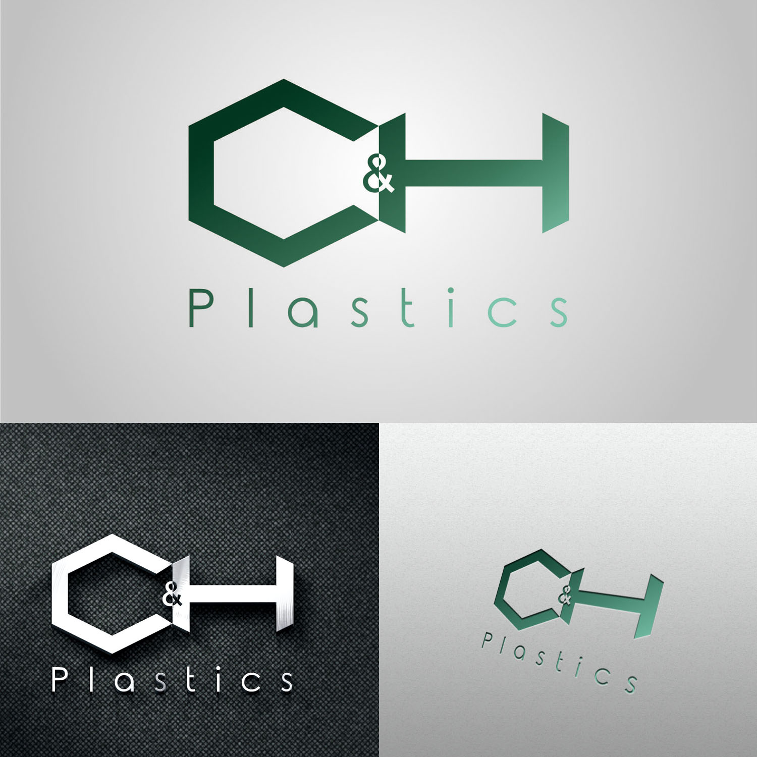Logo Design by SAN97 for C&H Plastics, Inc. | Design #14446517