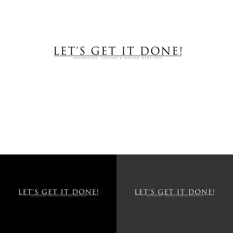 Logo Design by DesignDUO for Let's Get It Done! | Design #14600225