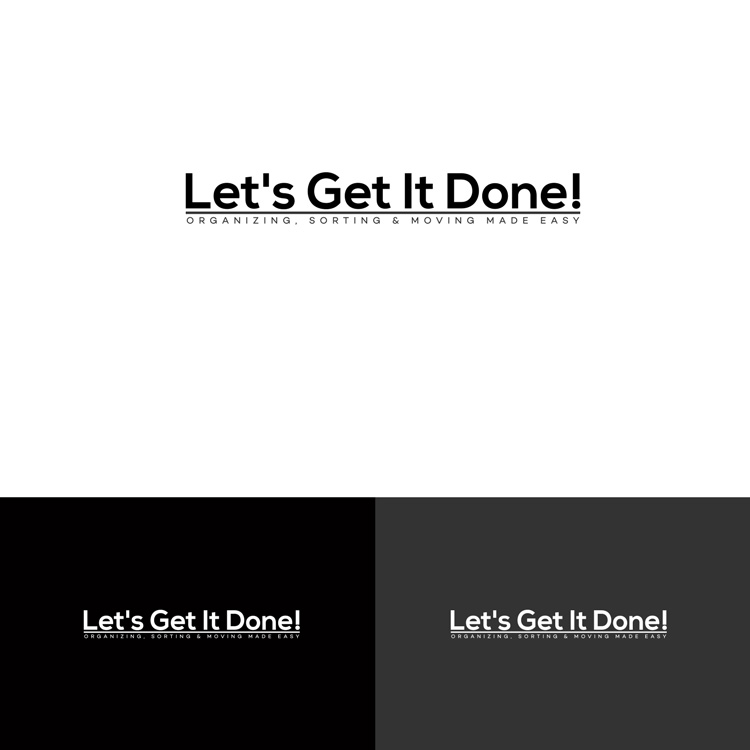 Logo Design by DesignDUO for Let's Get It Done! | Design #14600257