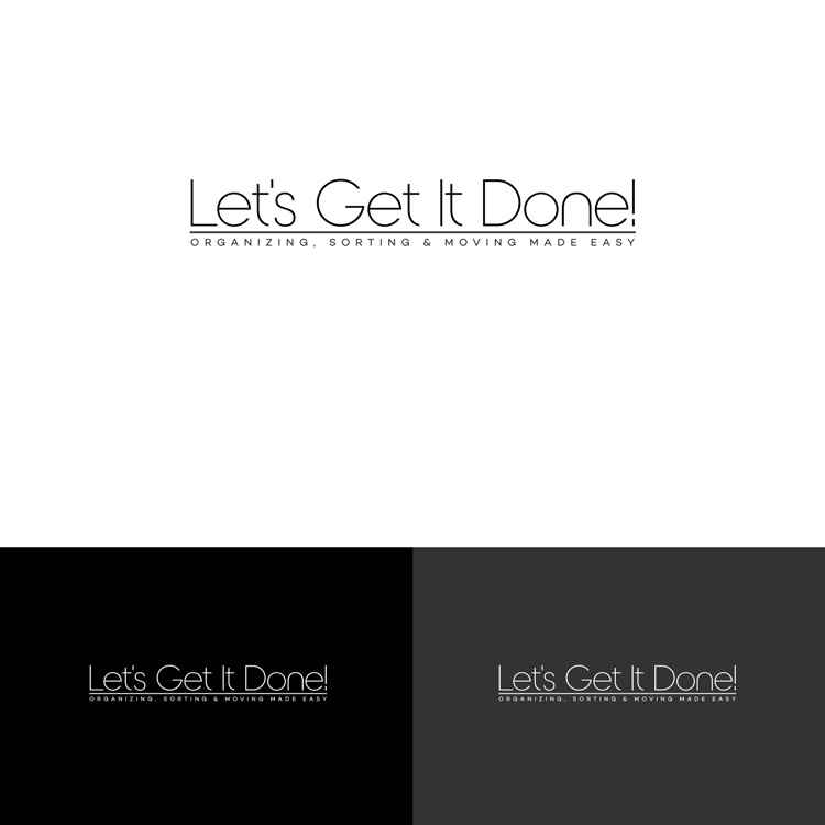 Logo-Design von DesignDUO für Let's Get It Done! | Design #14600258