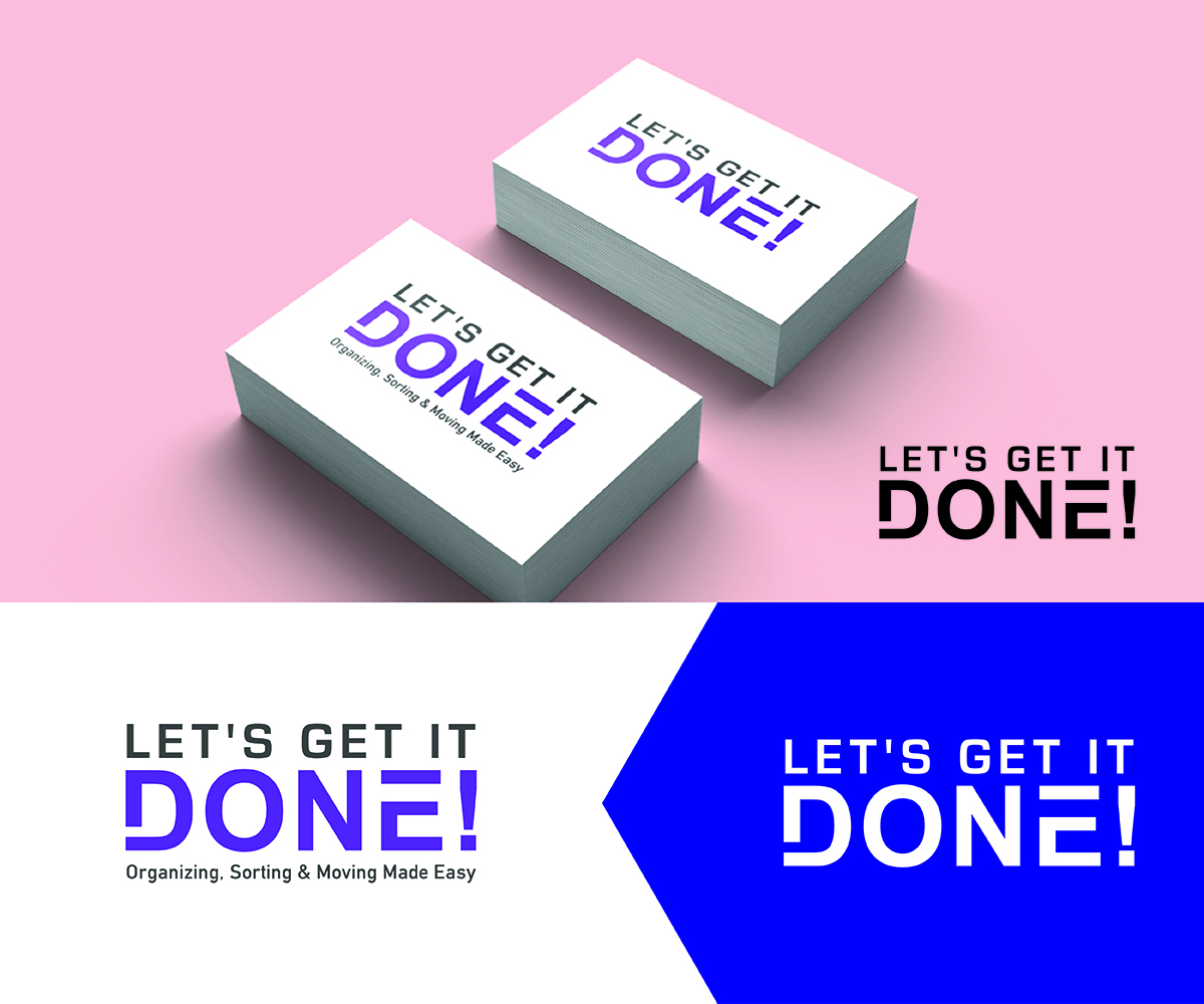 Logo Design by eMARK for Let's Get It Done! | Design #14543493