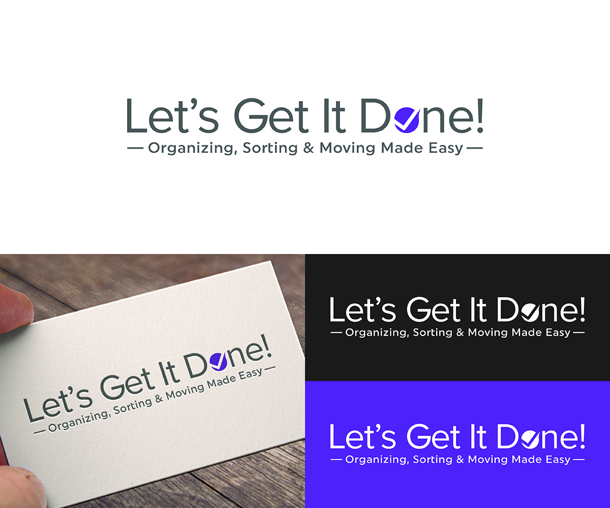 Logo Design by eMARK for Let's Get It Done! | Design #14653997