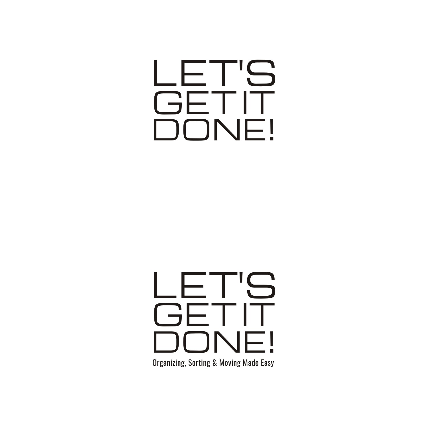 Logo Design by Sushma for Let's Get It Done! | Design #14480272