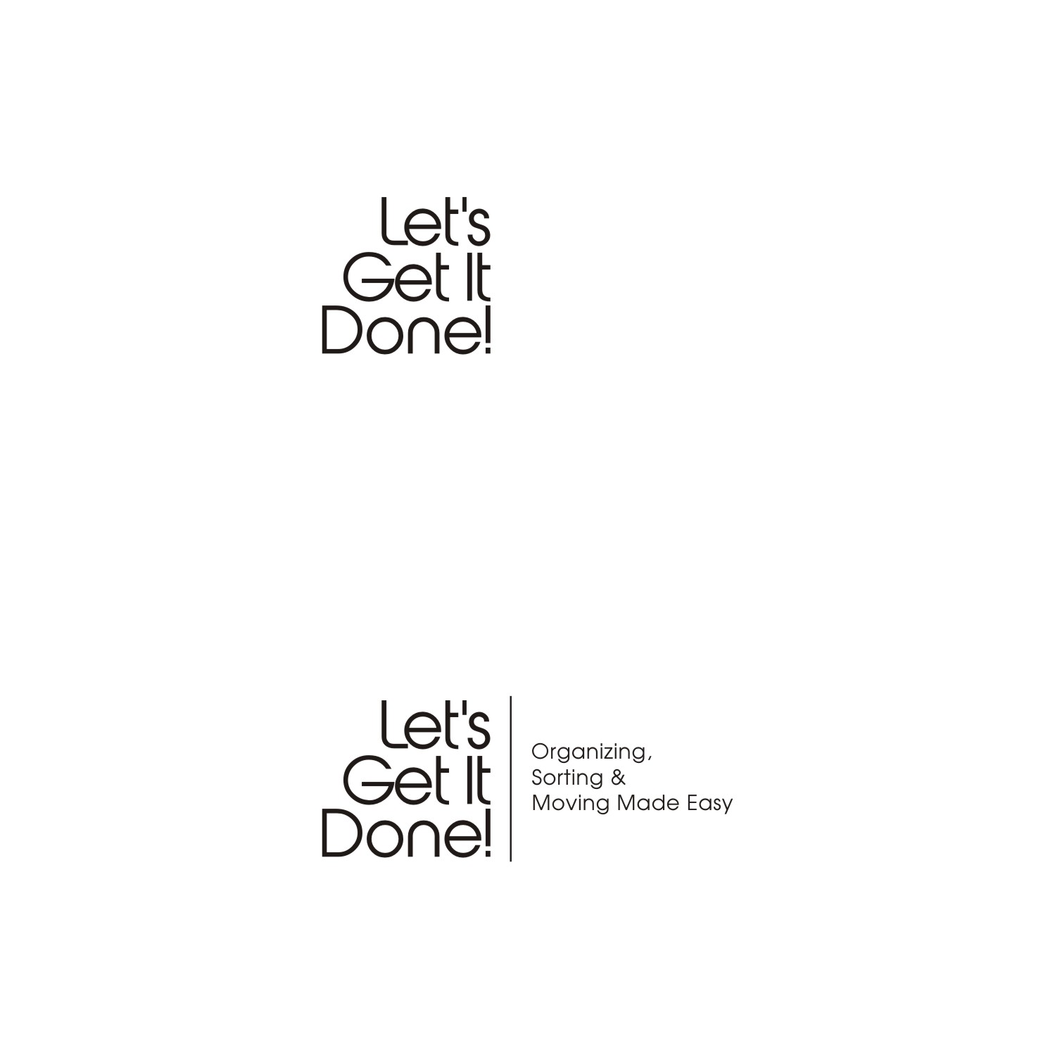 Logo Design by Sushma for Let's Get It Done! | Design #14480276