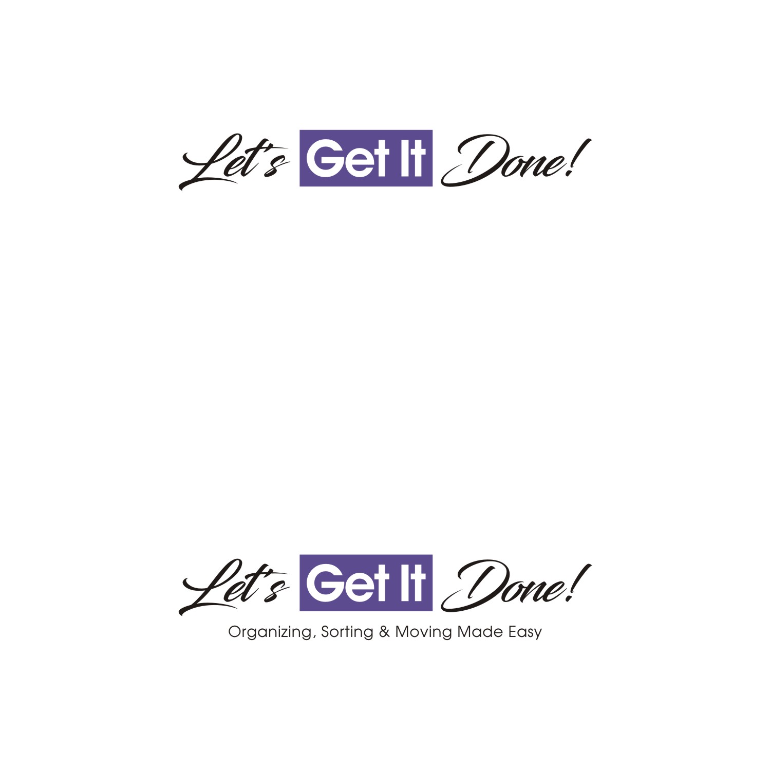 Logo Design by Sushmaa for Let's Get It Done! | Design #14527954