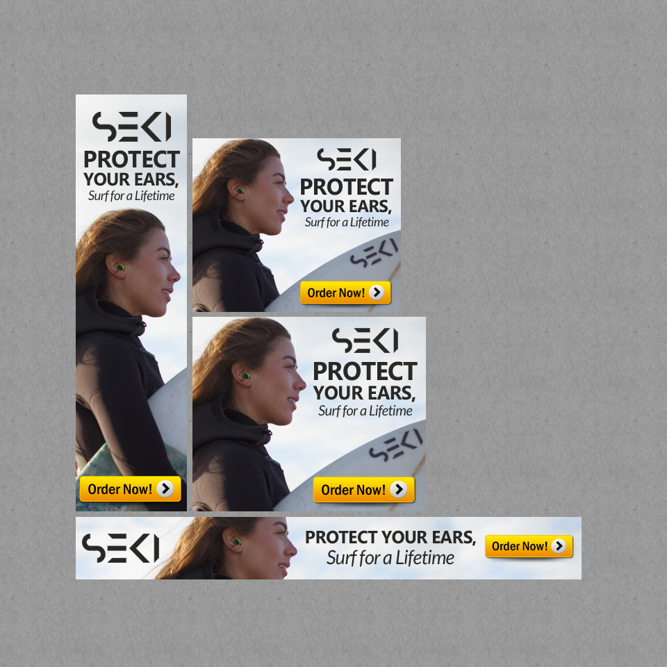 Banner Ad Design by MeMe Botrous for SEKI Limited | Design #14479543