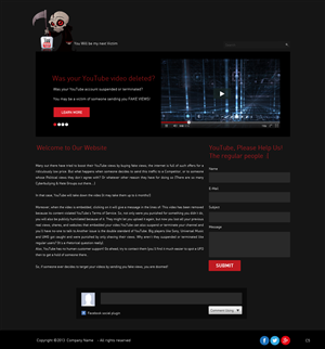 Web Design by pb for this project | Design: #2538087