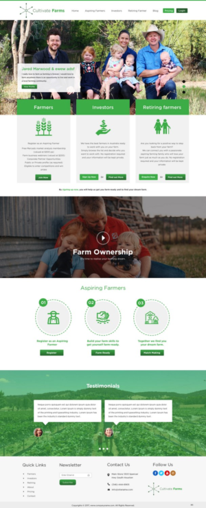Web Design by pb for this project | Design: #14579685