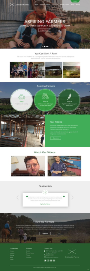 Web Design by pb for this project | Design: #14579694
