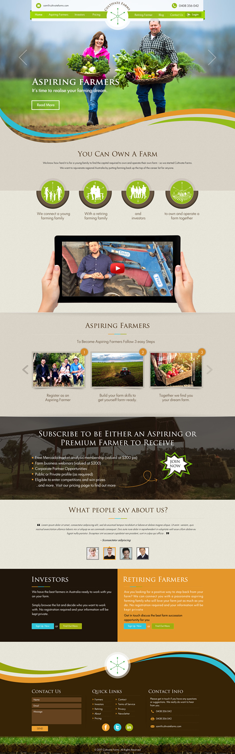 Web Design by Sbss for this project | Design #14610709