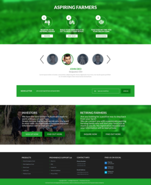 Diseño Web por Amir Iqbal para este proyecto | Diseño #14591550
