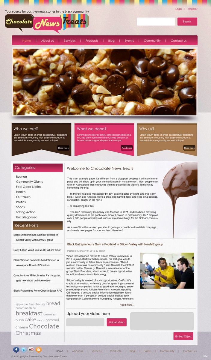 Diseño Web por pb para este proyecto | Diseño #562457